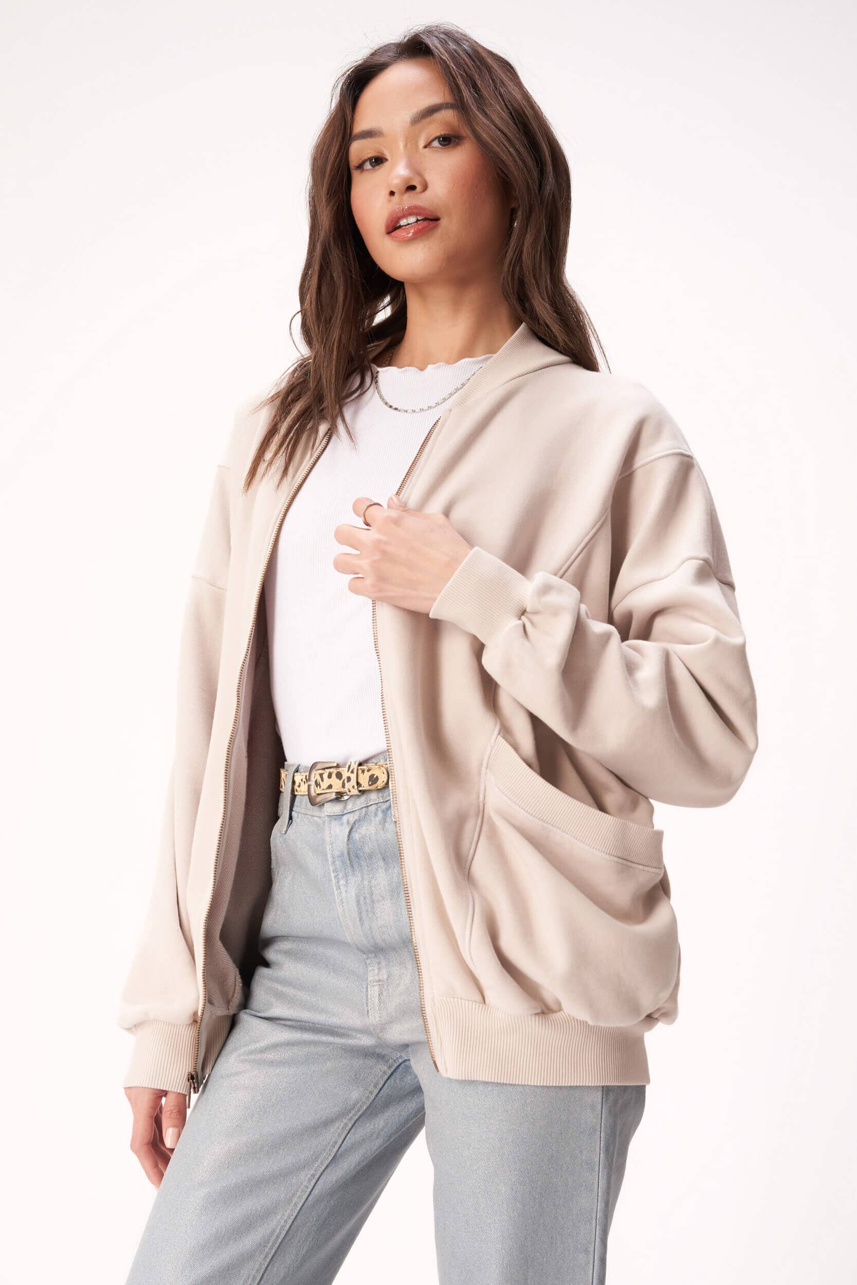 Mckinley Zip Front Jacket – PROJECT SOCIAL T