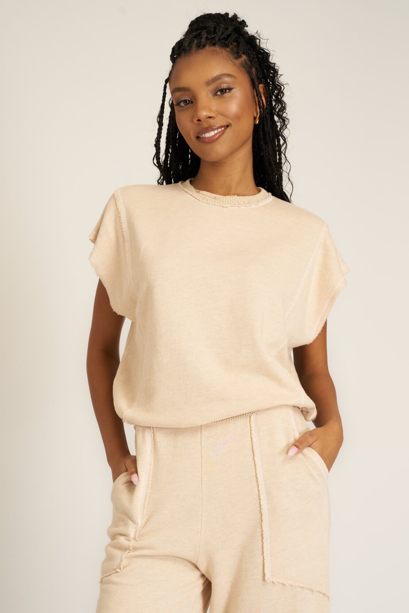 トップス POTE Mystic Terry Top – PROJECT SOCIAL T