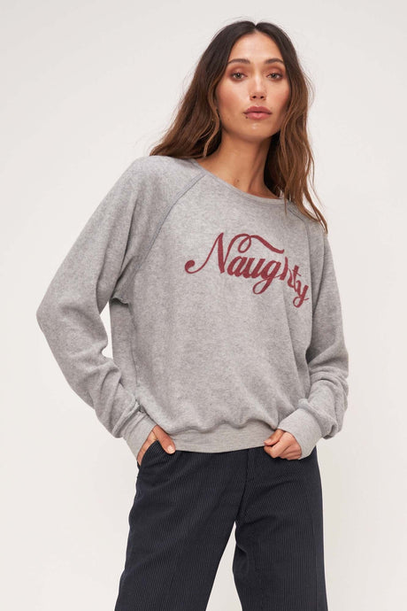 Naughty/Nice Reversible Sweatshirt GRAPHICS Project Social T 