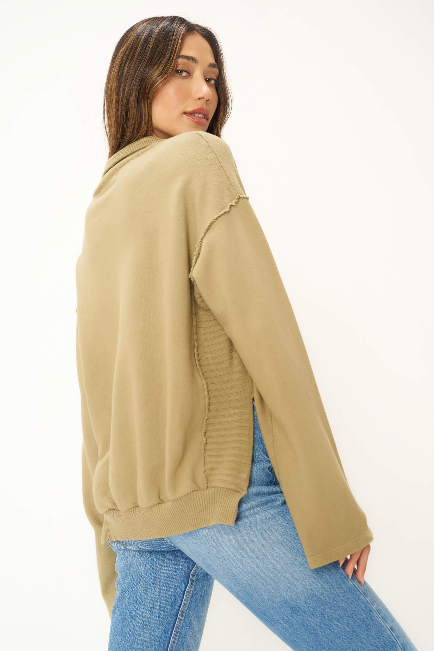 Collared half zip sweatshirt hotsell