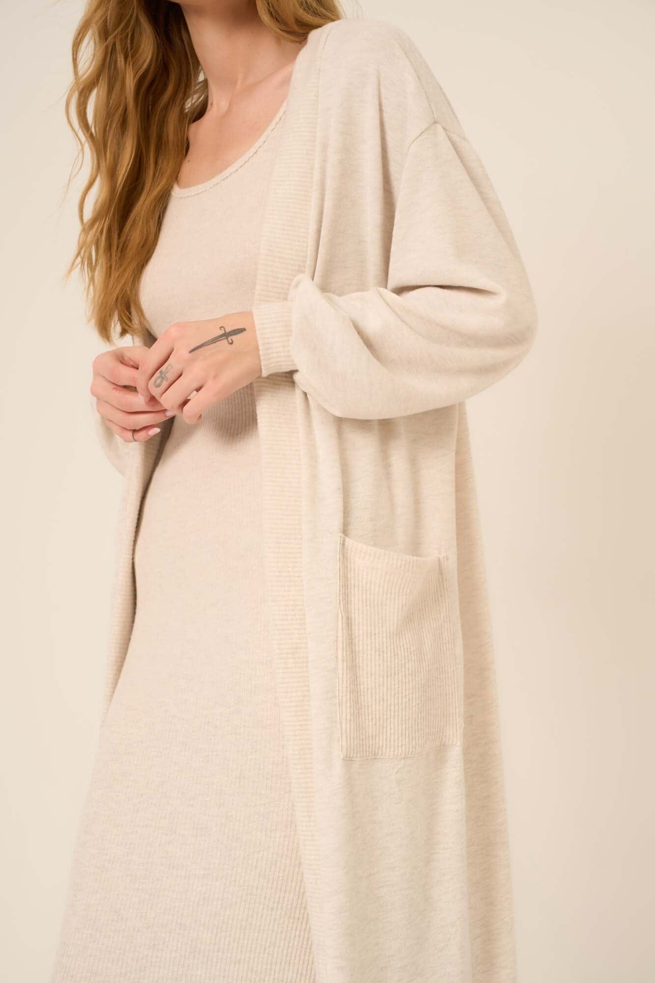 【ベージュ（27）】MICHAEL SHAGGY WOOL CARDIGAN Shaggy Cardigan – Premier