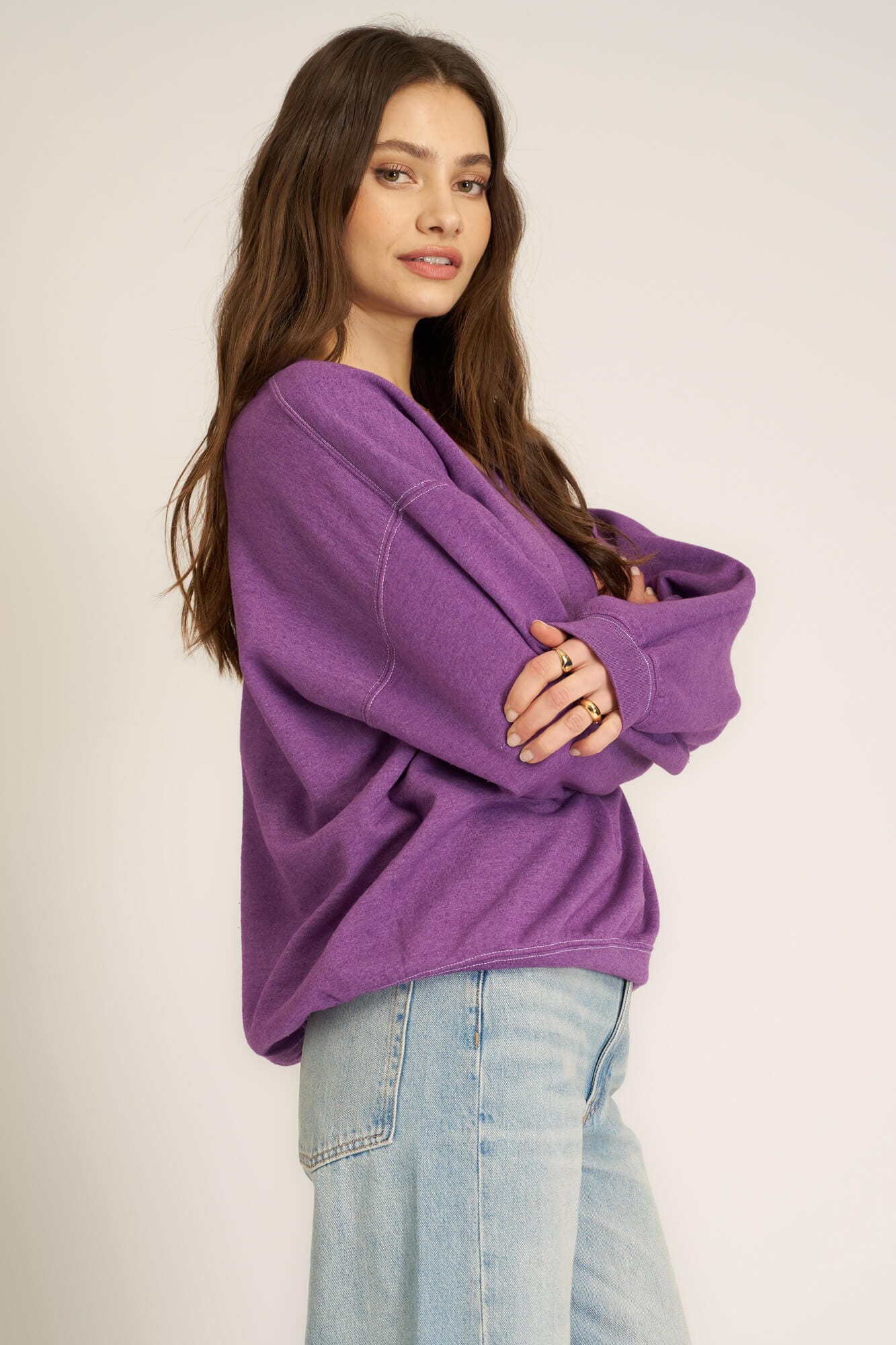 Scorpio Notch Neck Sweatshirt – PROJECT SOCIAL T
