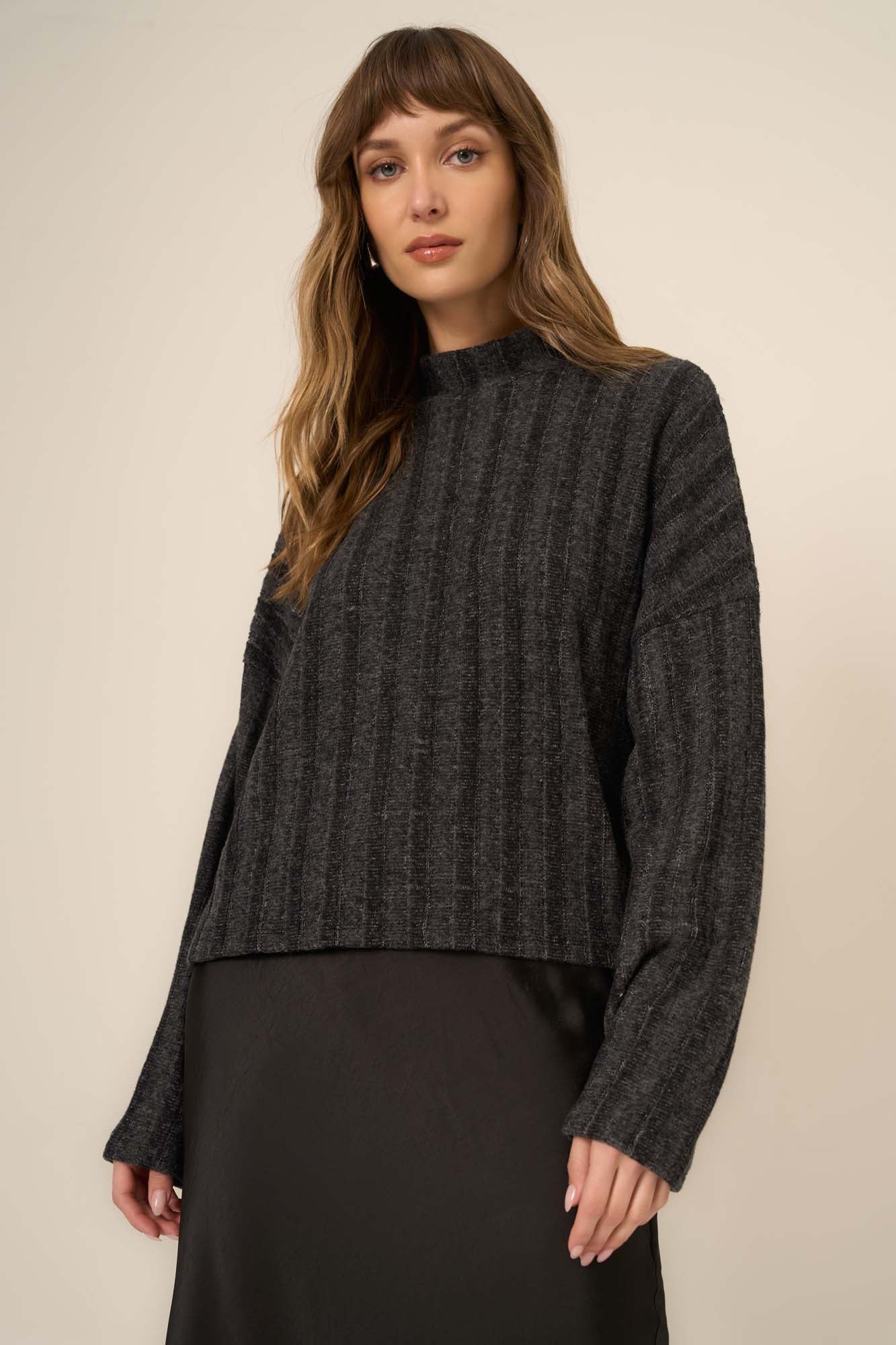 BRIEFING☆MS LOGO RIB MOCK NECK RF☆ブラック☆S BRIEFING☆MS LOGO RIB MOCK NECK RF☆ブラック☆S BRIEFING☆MS