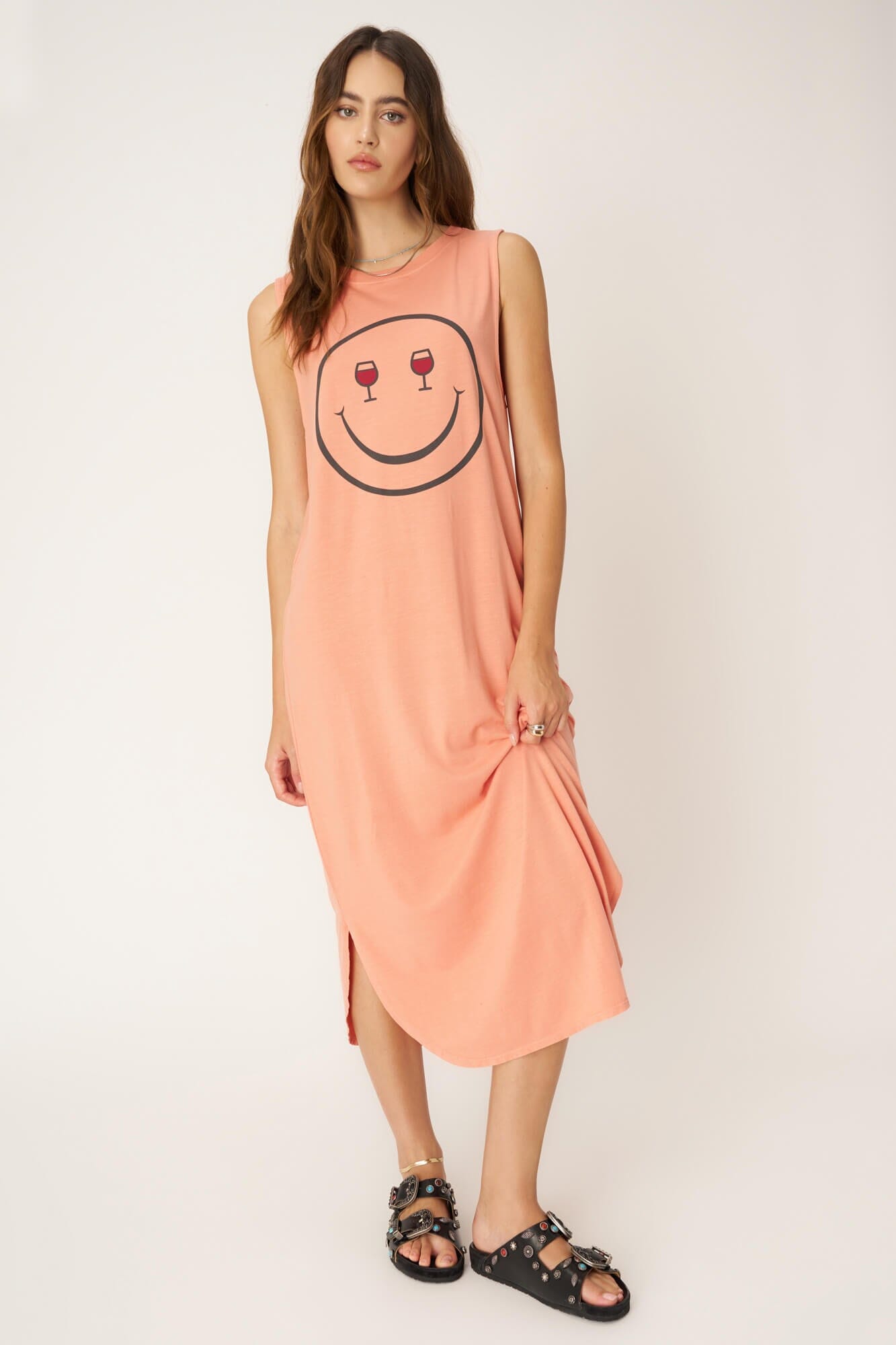 vertical striped shirt dress Vanisa Stripe Midi Shirt Dress