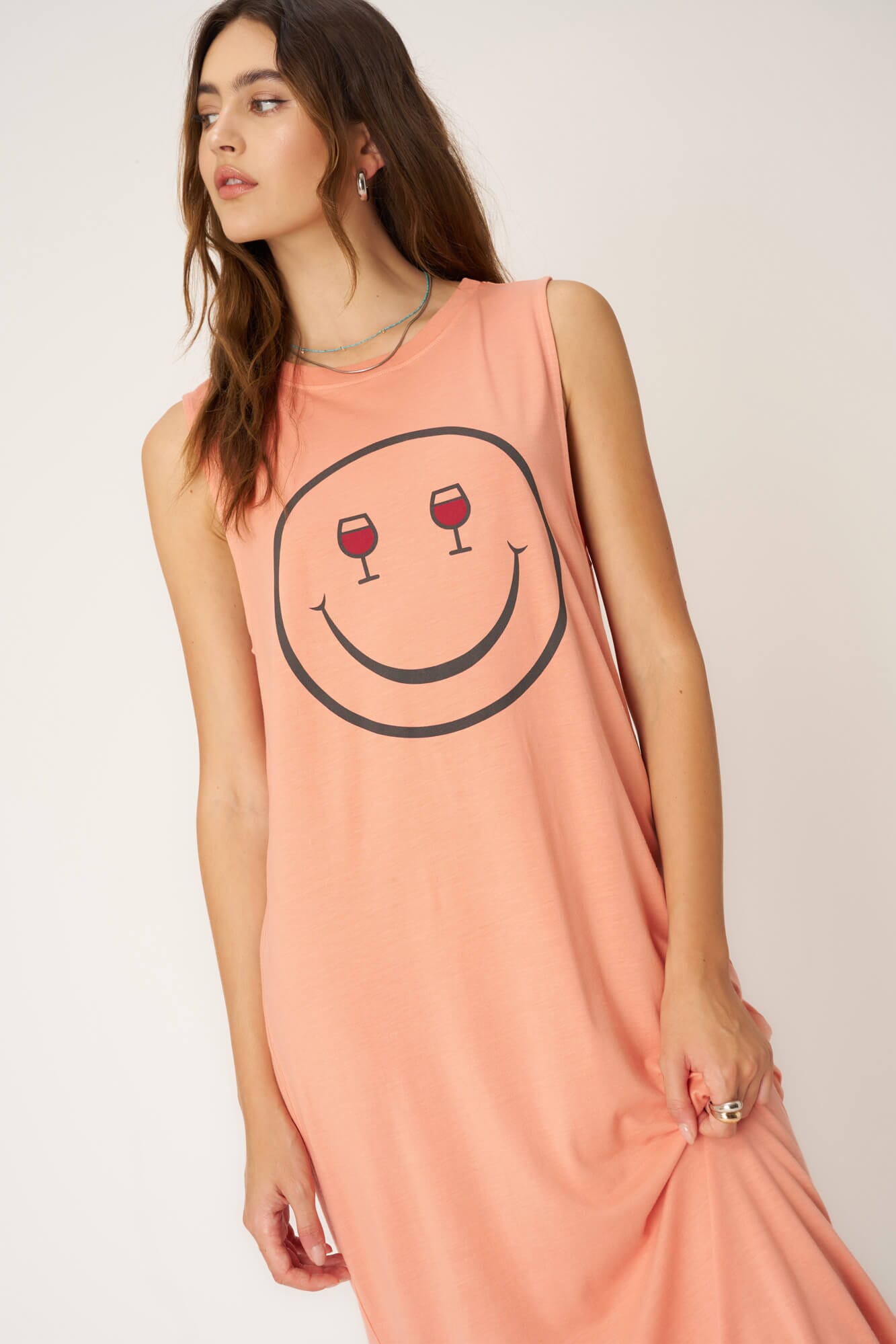 project social t tiger overdyed t shirt dress Project Social T Tiger Overdyed T-Shirt Dress
